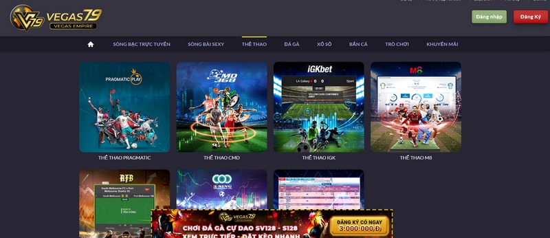Cá cược thể thao là con cưng của nhà cái