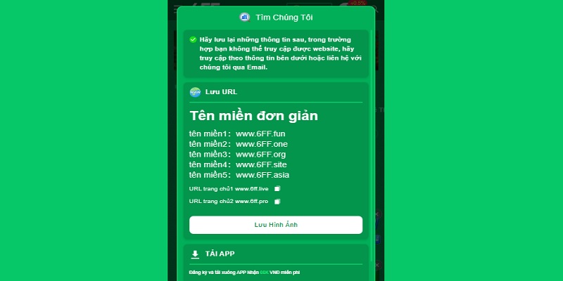 Hướng dẫn cách vào link 6FF khi bị chặn