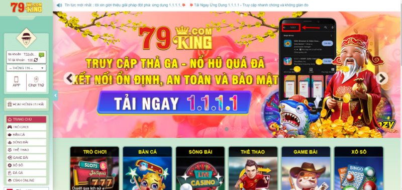 nhà cái 79King