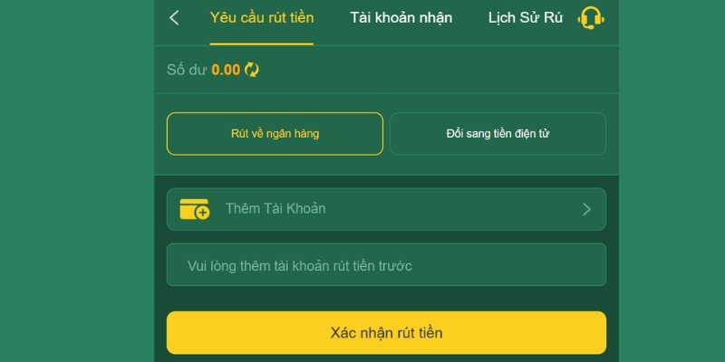Cách rút tiền từ WIN678