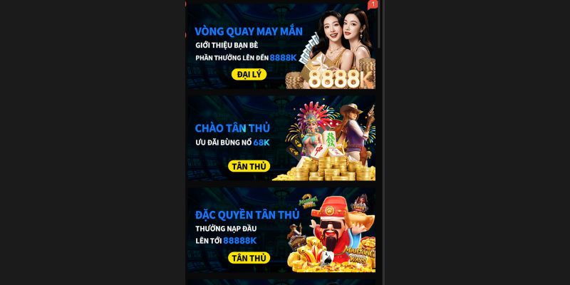 Các ưu đãi khuyến mãi của 888P